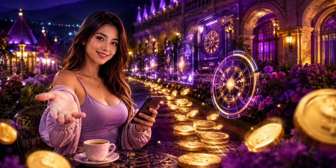 Pemain menikmati permainan Roulette live di platform vr4 Malaysia